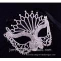 Fancy crystal full face masquerade mask, cool eye mask, neon party mask